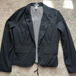 Black Old Navy Business Casual Suit Jacket Blazer